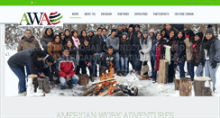 Desktop Screenshot of americanworkadventures.org